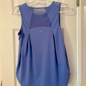 Stylish Blue Sleeveless Top